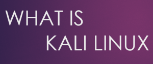 What is Kali Linux